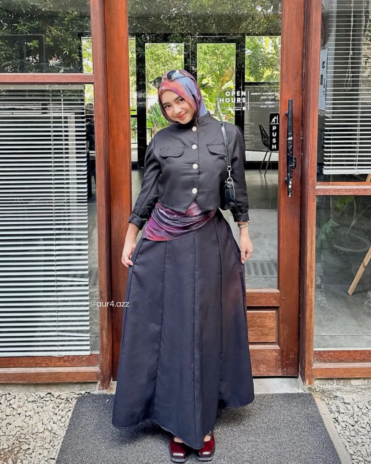 Inspirasi outfit pakai rok