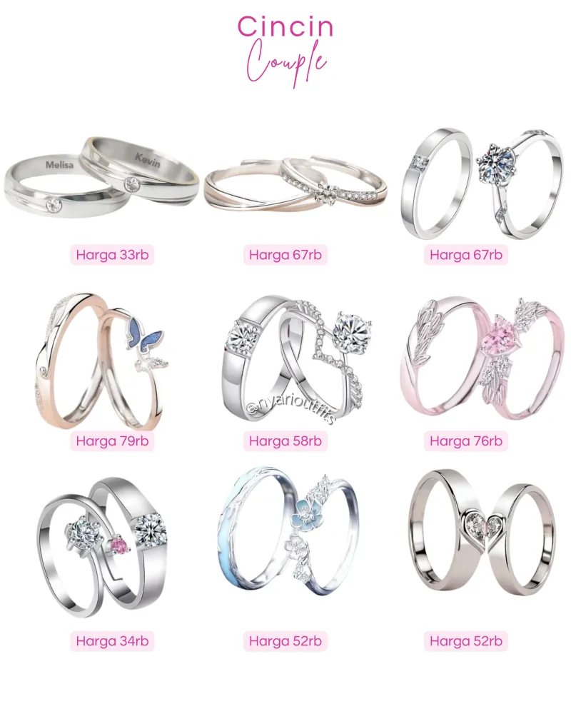 aksesoris - aksesoris cincin couple