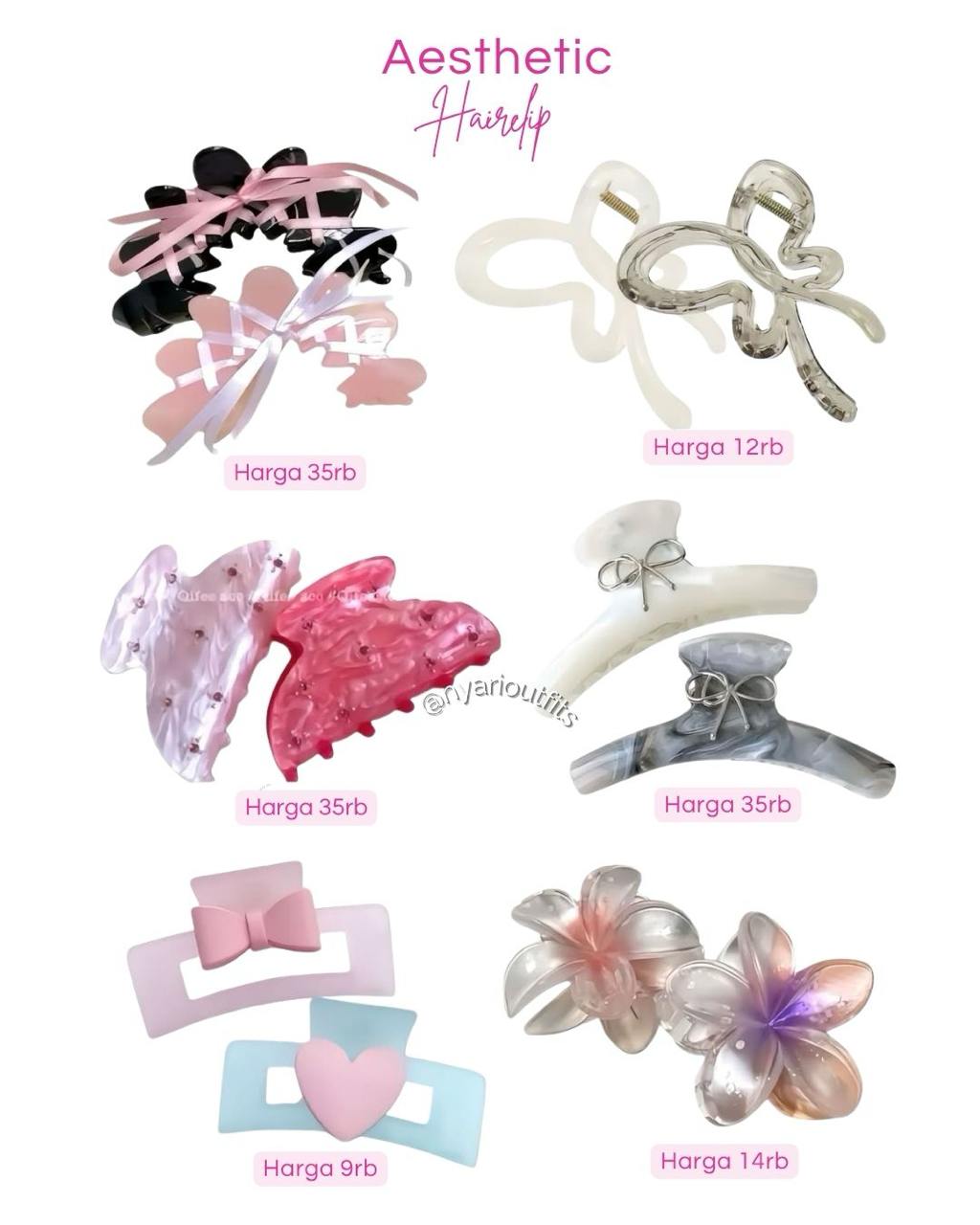 aksesoris - hairclip