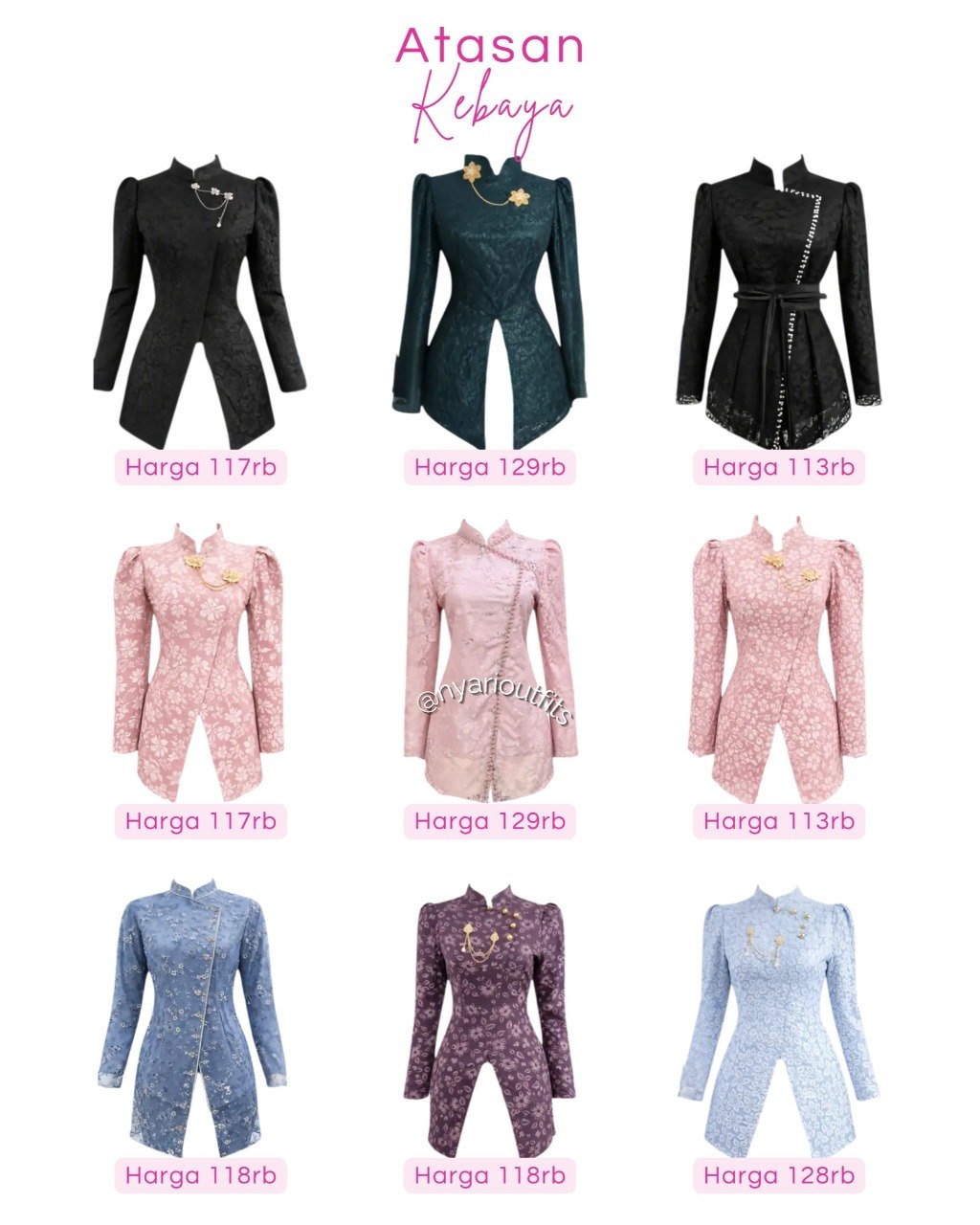 atasan - atasan kebaya