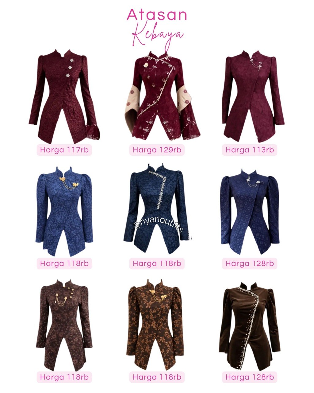 atasan - atasan kebaya