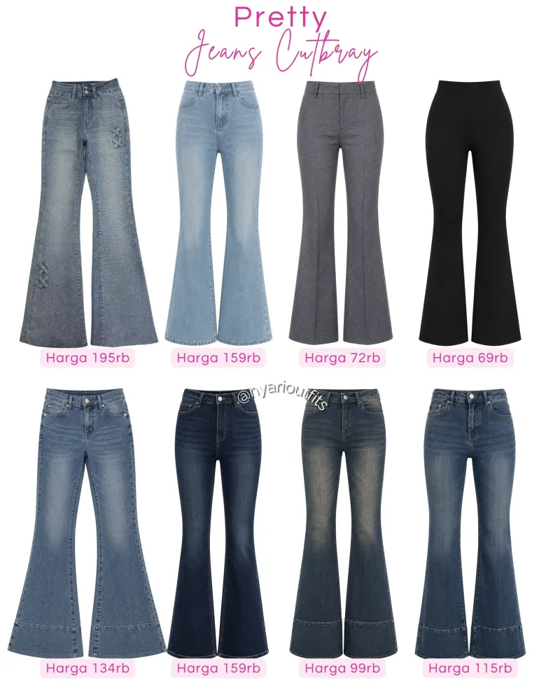 celana - celana jeans cutbray