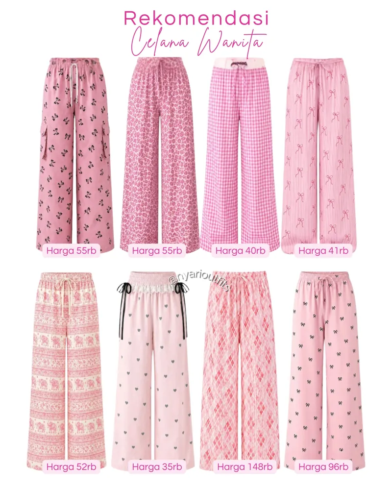 celana - celana pink