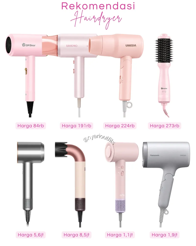 hairdryer - hairdryer pink