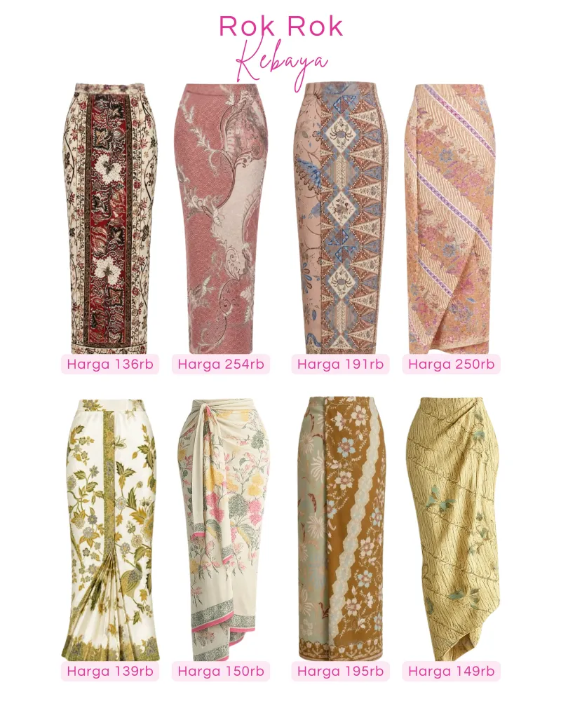 rok - rok kebaya