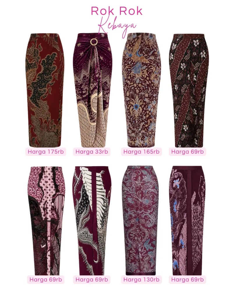 rok - rok kebaya