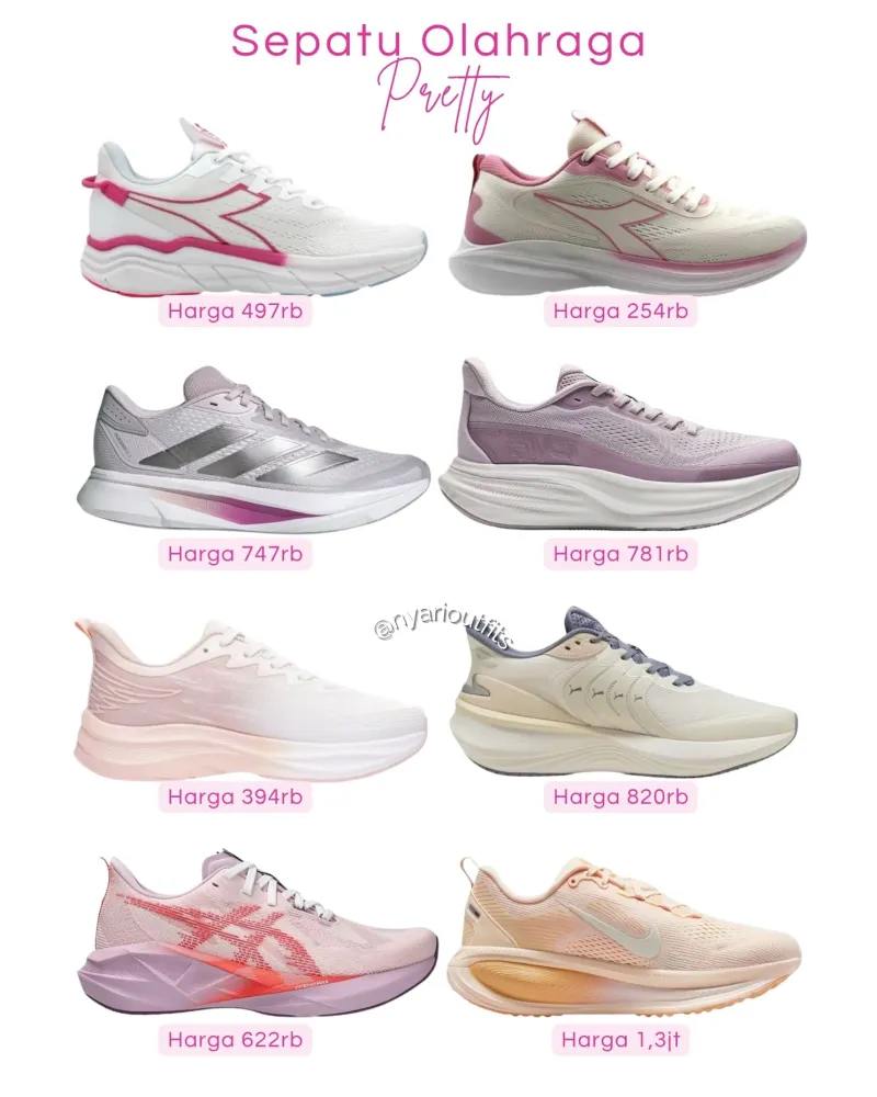 sepatu - sepatu olahraga