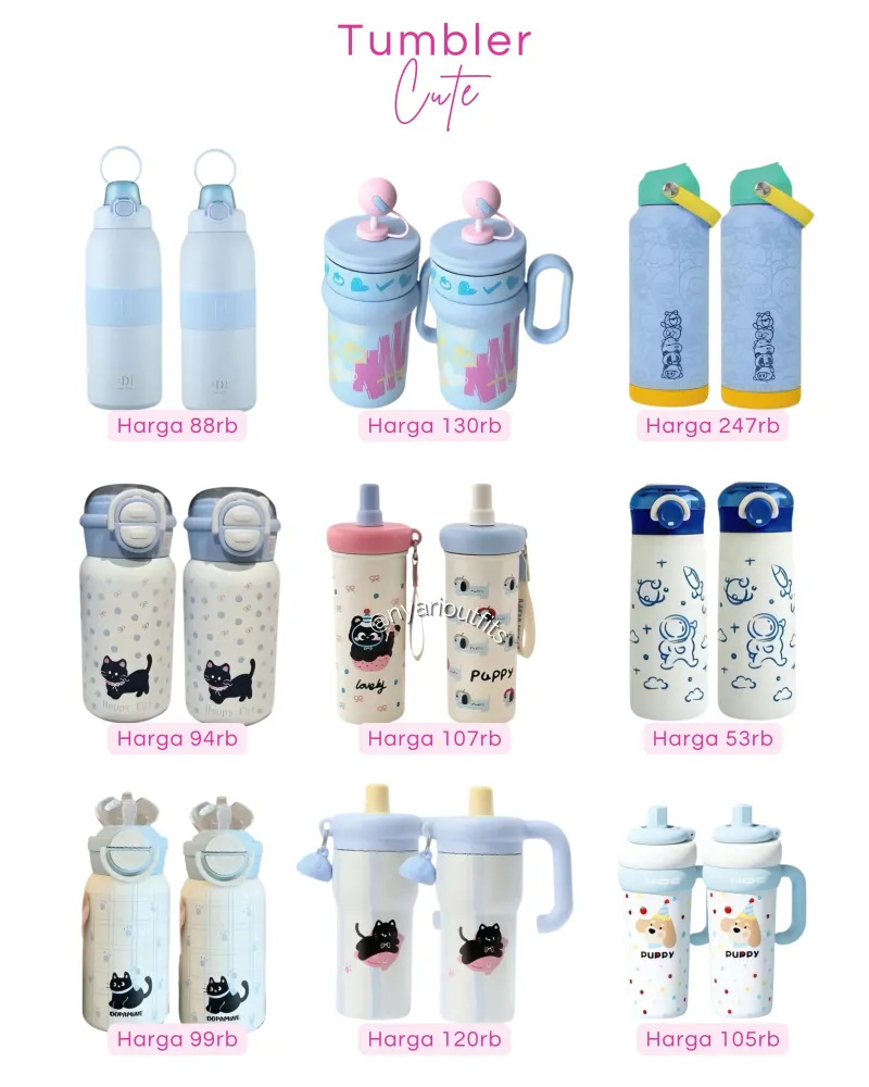 tumbler - tumbler biru