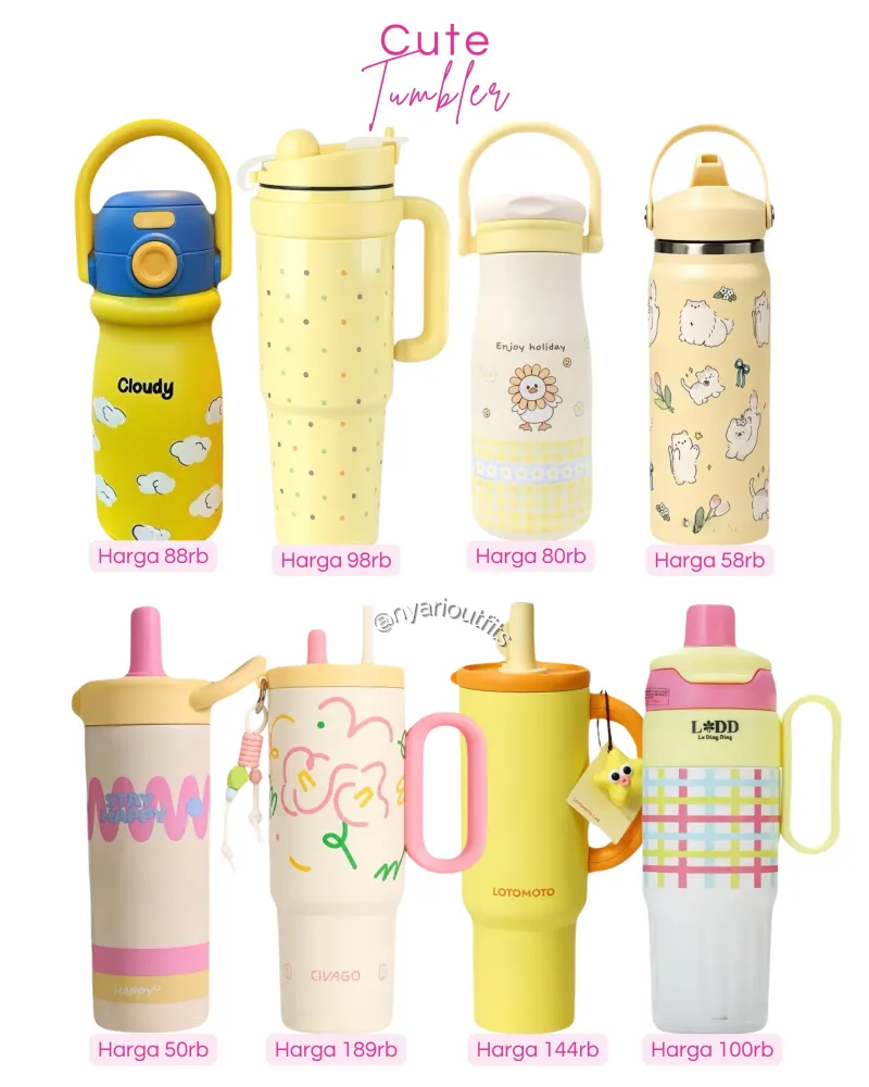 tumbler - tumbler kuning